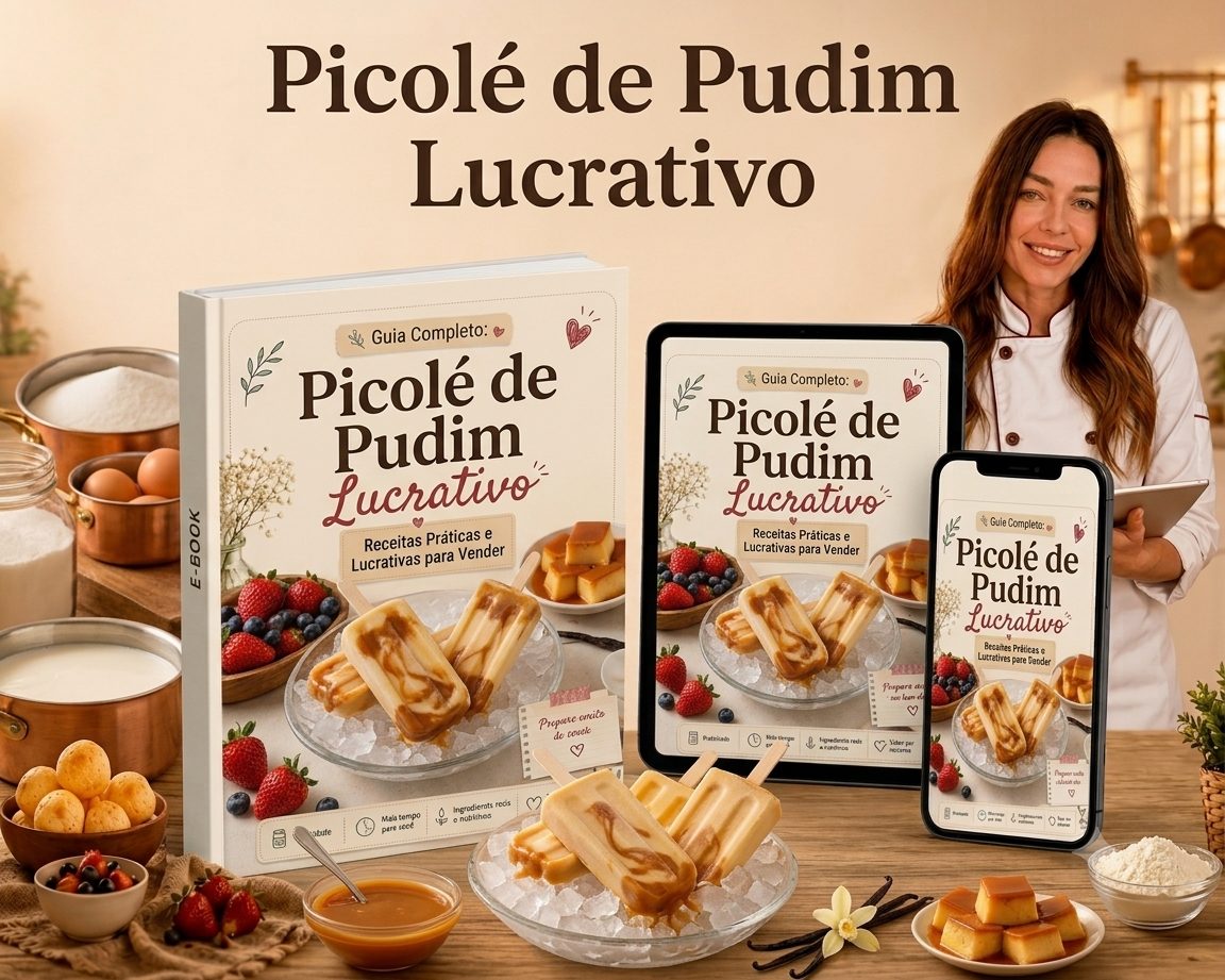 Picolé de Pudim Lucrativo
