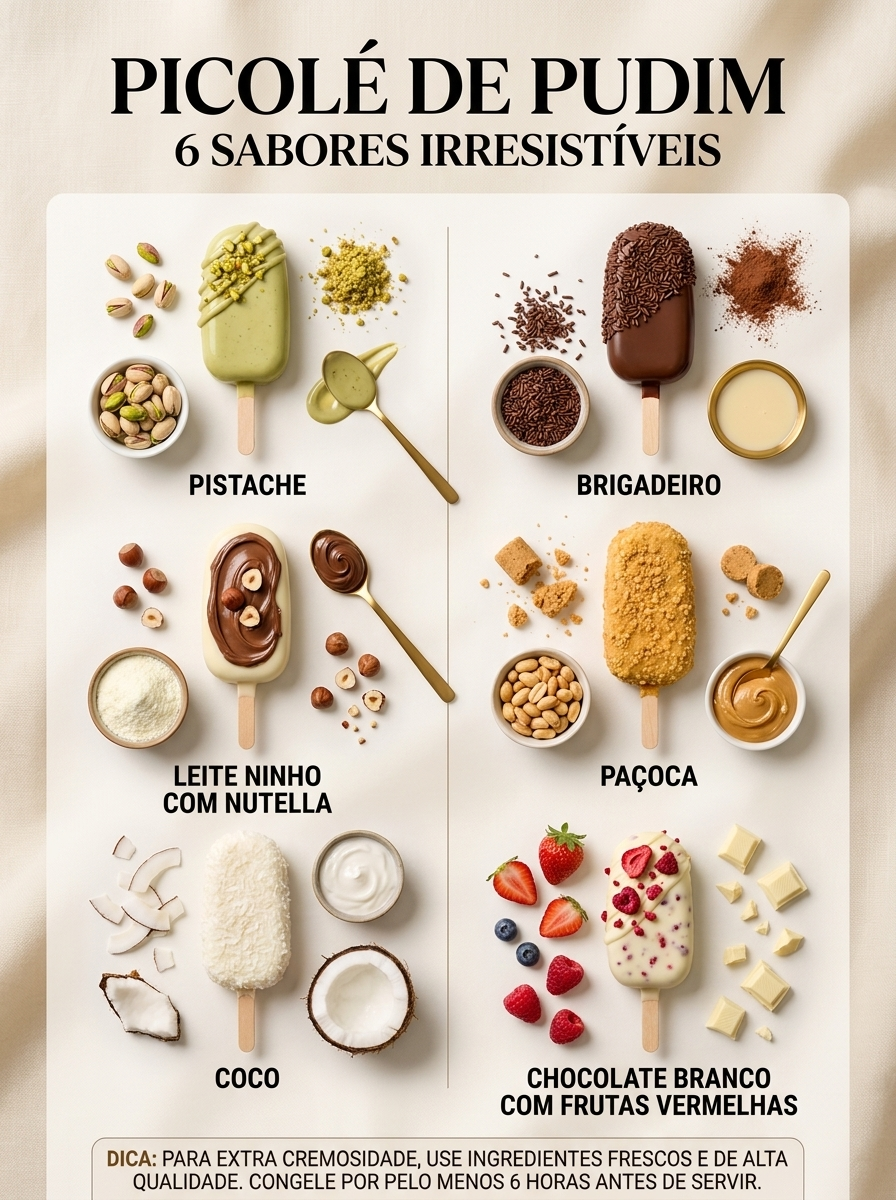 6 Sabores Irresistíveis